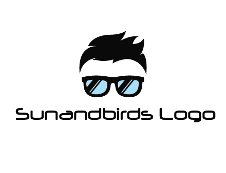 sunglasses with hair