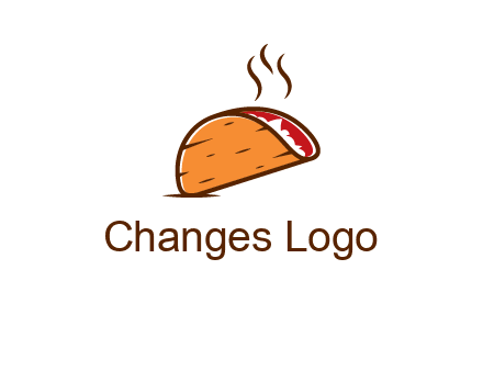 taco with steam