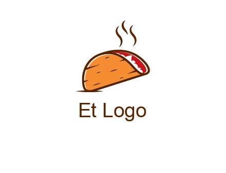 taco with steam