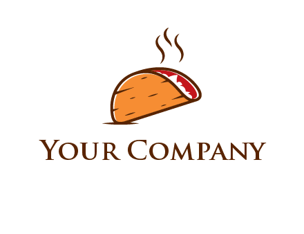 taco with steam