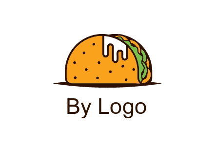 sauce dripping out of taco