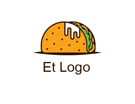 sauce dripping out of taco