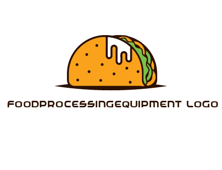 sauce dripping out of taco