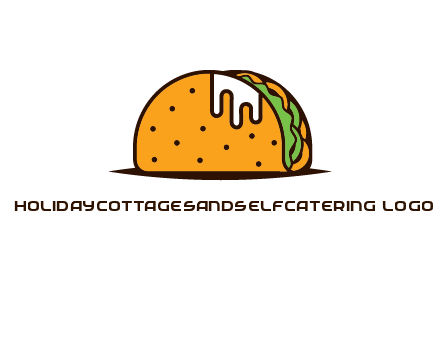 sauce dripping out of taco