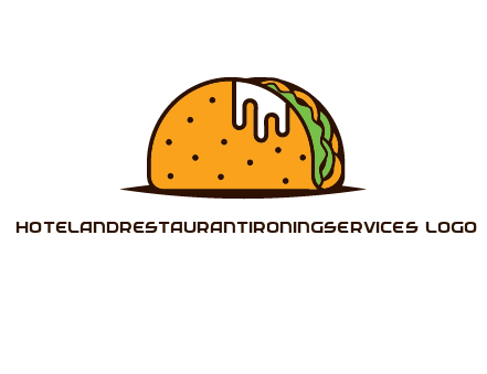 sauce dripping out of taco