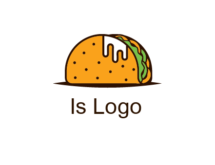 sauce dripping out of taco