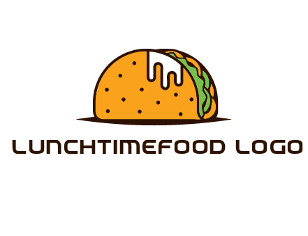sauce dripping out of taco