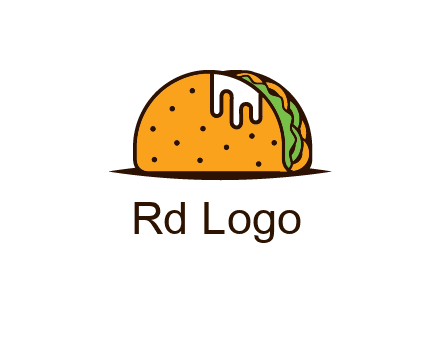 sauce dripping out of taco