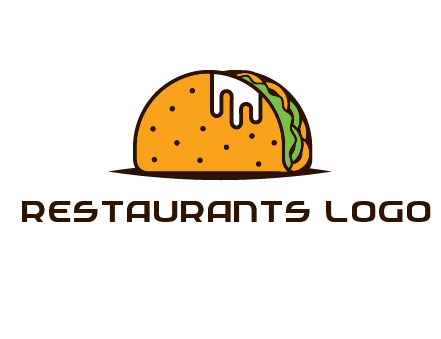 sauce dripping out of taco