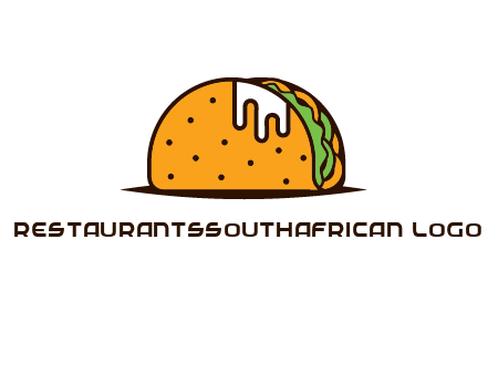 sauce dripping out of taco