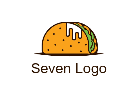 sauce dripping out of taco
