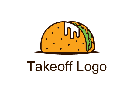 sauce dripping out of taco