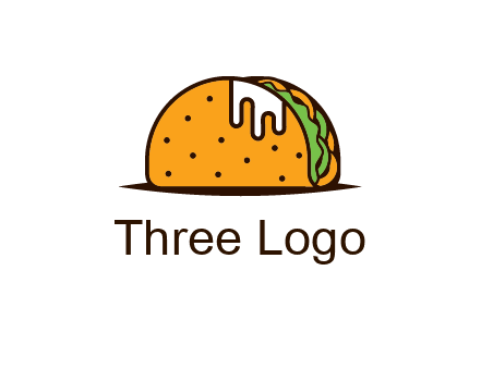 sauce dripping out of taco
