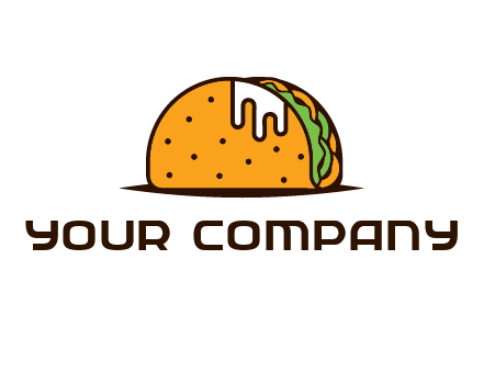 sauce dripping out of taco