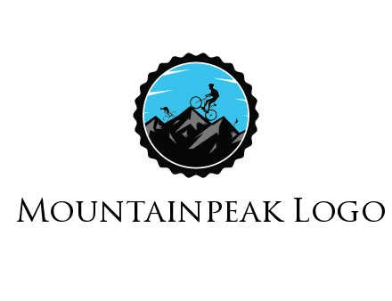 bikers on mountains in circle