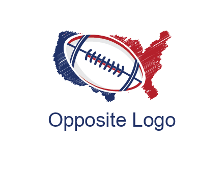 negative spacing football in America continent