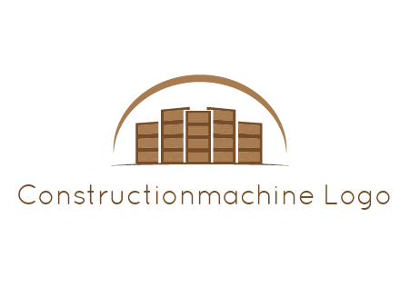blocks forming buildings