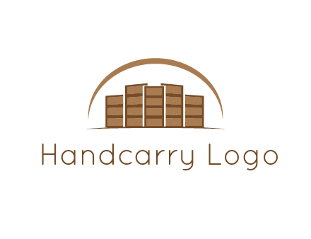 blocks forming buildings