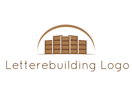 blocks forming buildings