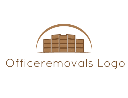 blocks forming buildings