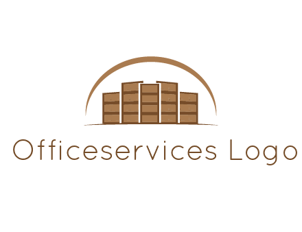 blocks forming buildings