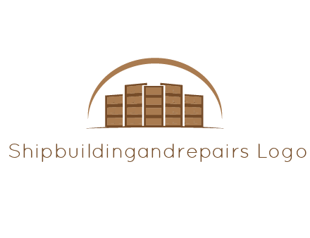 blocks forming buildings