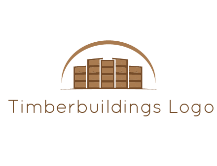 blocks forming buildings