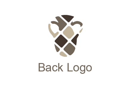 mosaic vase graphic