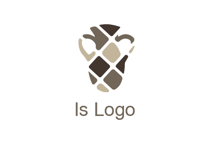 mosaic vase graphic