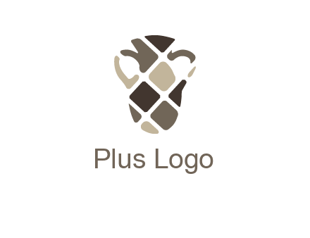 mosaic vase graphic