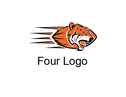 football behind tiger