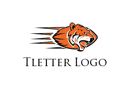 football behind tiger