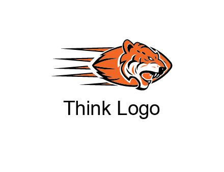football behind tiger