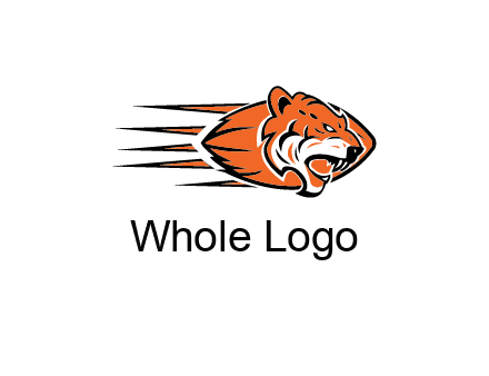 football behind tiger