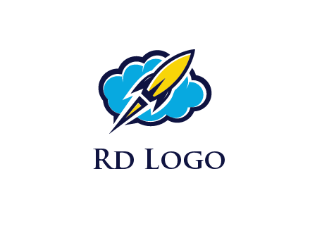 cloud behind rocket
