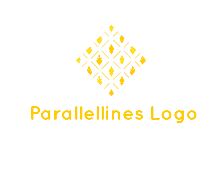 leaves in tile shape symbol