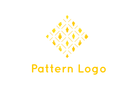 leaves in tile shape symbol