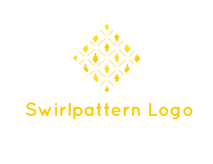 leaves in tile shape symbol