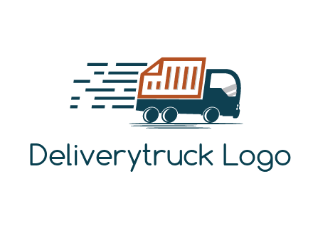 document behind truck with speedy lines