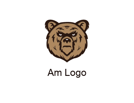 angry bear face
