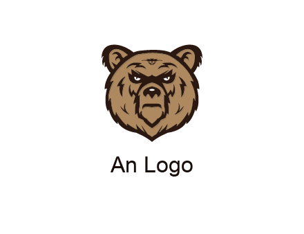 angry bear face