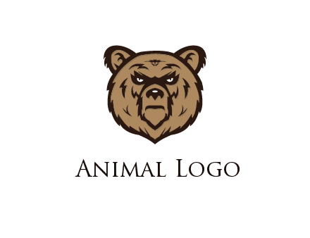 angry bear face