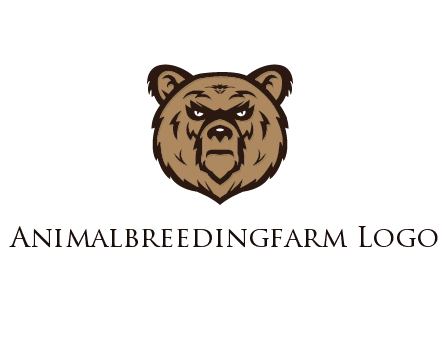 angry bear face