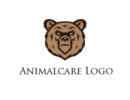 angry bear face