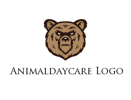 angry bear face