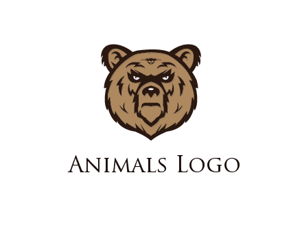 angry bear face