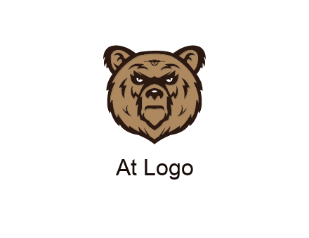angry bear face