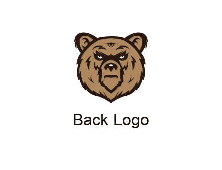 angry bear face