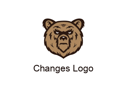 angry bear face