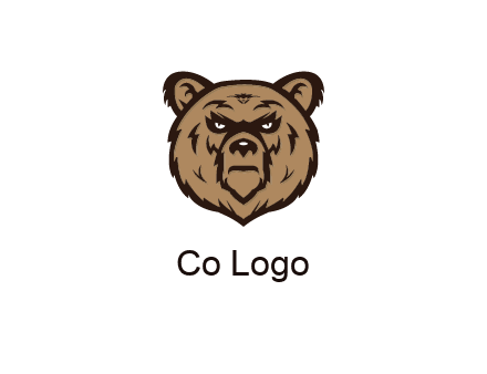 angry bear face